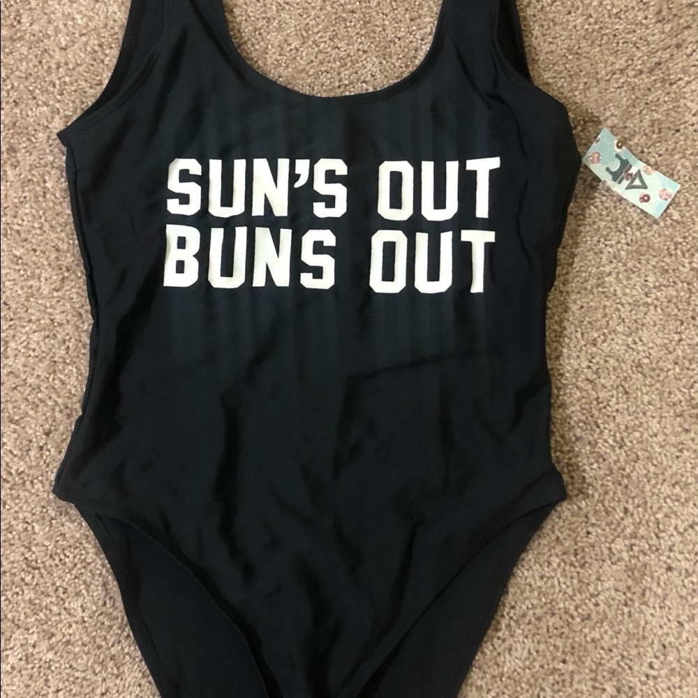NWT one piece bathing suit